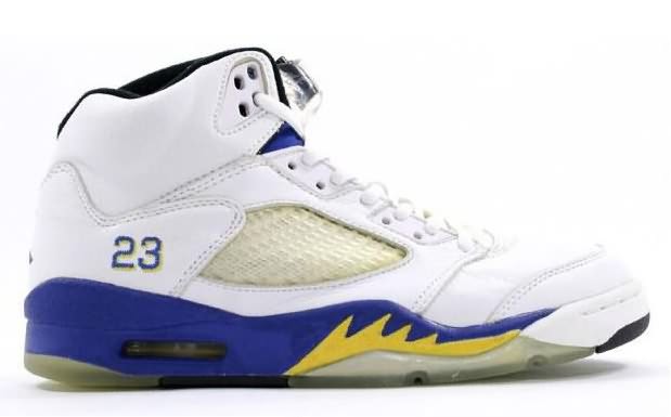 Real Air Jordan 5 (V) Retro 3 4 High Men Laney